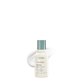 Aveda Shampure front packaging showing bottle and calming benefits