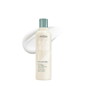Aveda Shampure front packaging showing bottle and label for quick ID and benefit