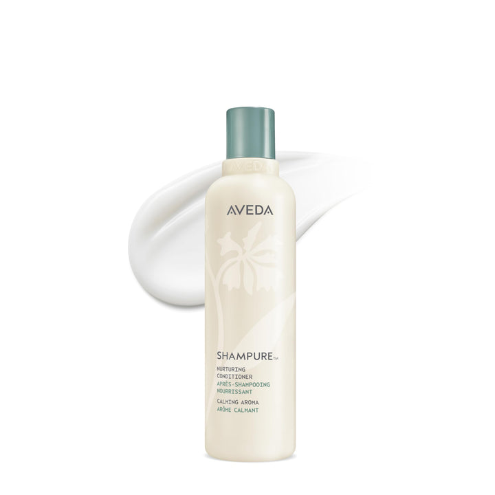 Aveda Shampure front packaging showing bottle and label for quick ID and benefit