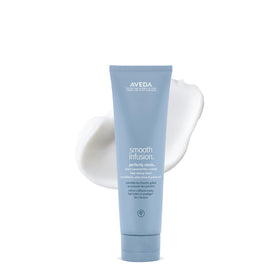 Aveda front packaging showing sleek cream and product benefits