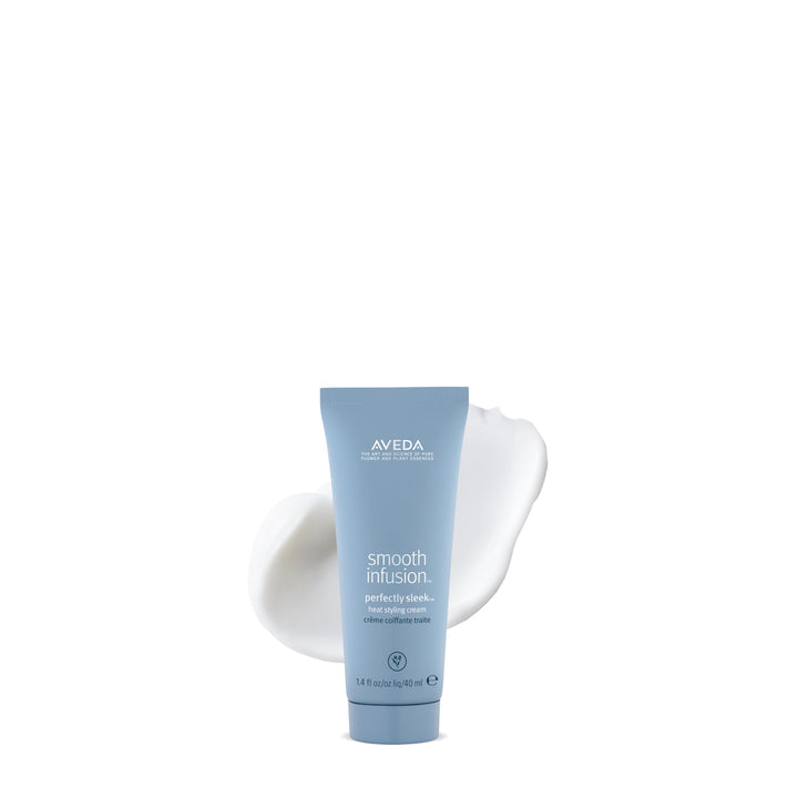 Aveda Smooth Infusion front bottle showing clean design and use benefit