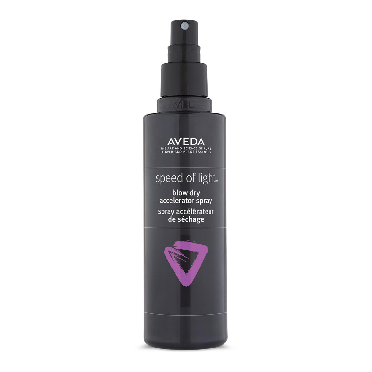 Aveda bottle front packaging showing label and size, conveys professional quality