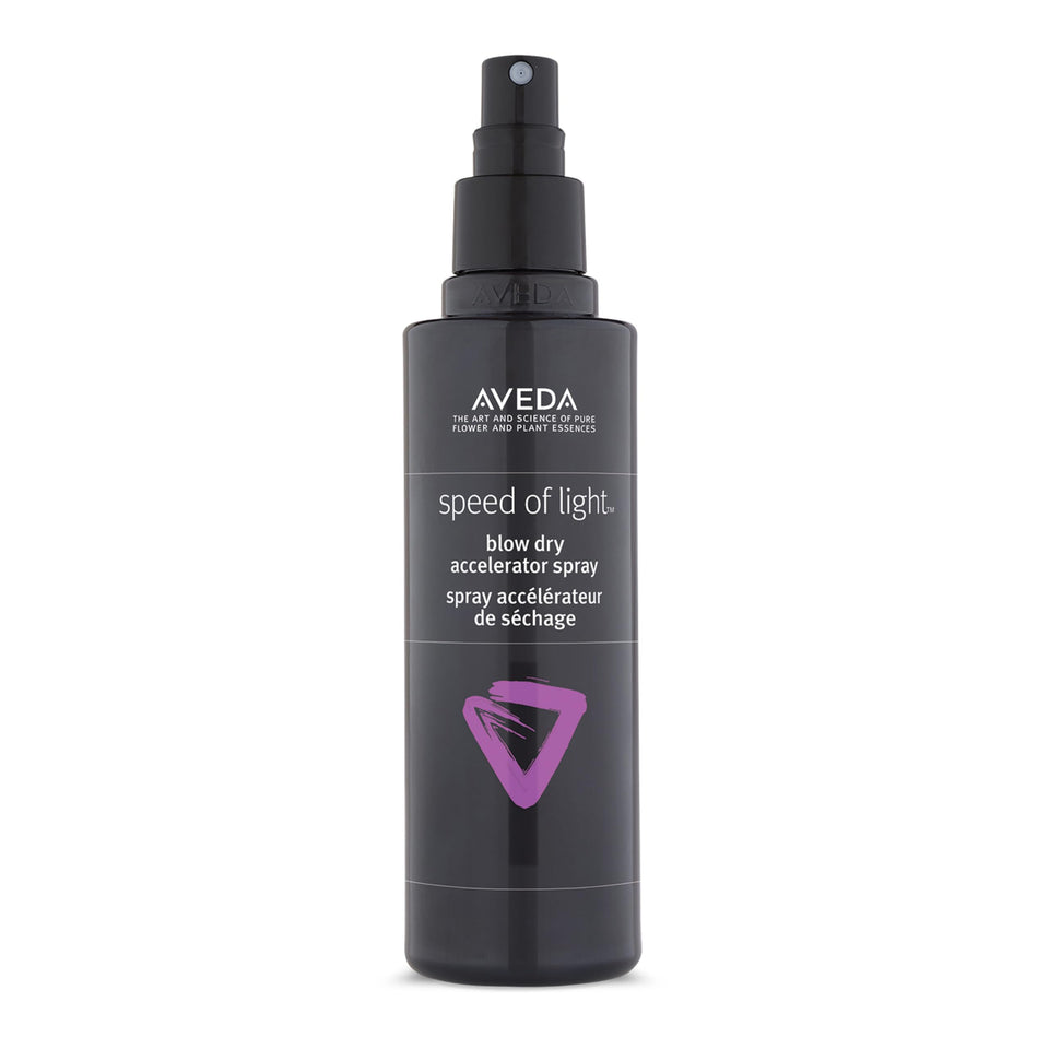 Aveda bottle front packaging showing label and size, conveys professional quality