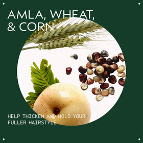 Aveda thickening tonic close-up nozzle detail for precise, even application