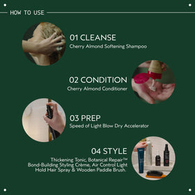 Aveda thickening tonic with organic amla wheat and corn emphasizing botanical formula