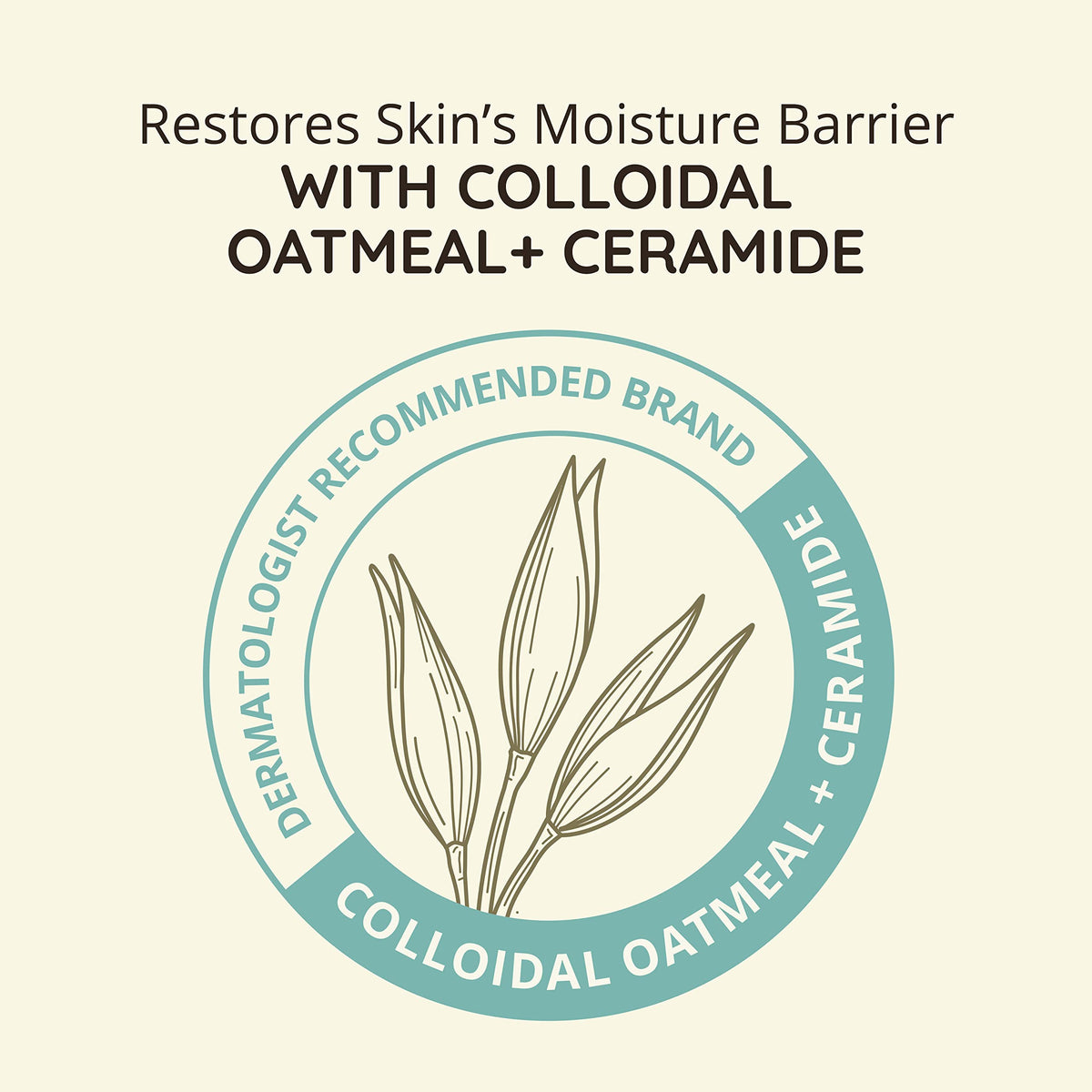 Aveeno balm applied to elbow relieving visible dry patch and flakes
