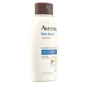 Aveeno in shower lifestyle image showing calming, everyday cleansing benefit