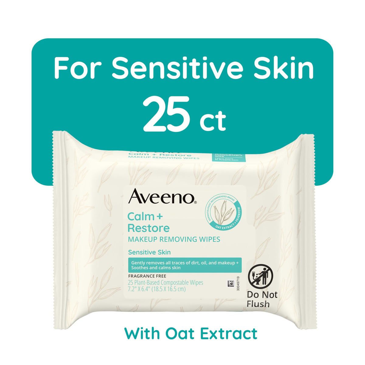 Aveeno moisturizing body wash foam texture on skin, brand gentle cleanse benefit