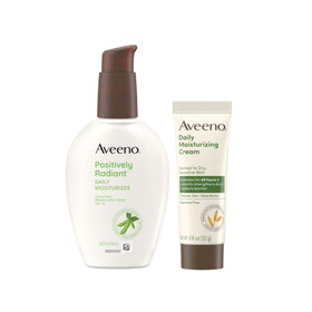 Aveeno bundle front packaging showing both products for easy selection