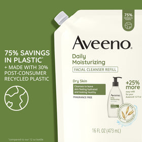 Aveeno close-up oat artwork highlighting non-GMO oat soothing benefits