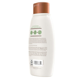Aveeno conditioner on bathroom shelf for everyday haircare routine convenience