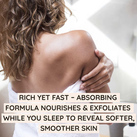 Aveeno cream being applied to arm demonstrating quick absorption