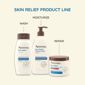 Aveeno creamy lather on hand demonstrating gentle, moisturizing texture
