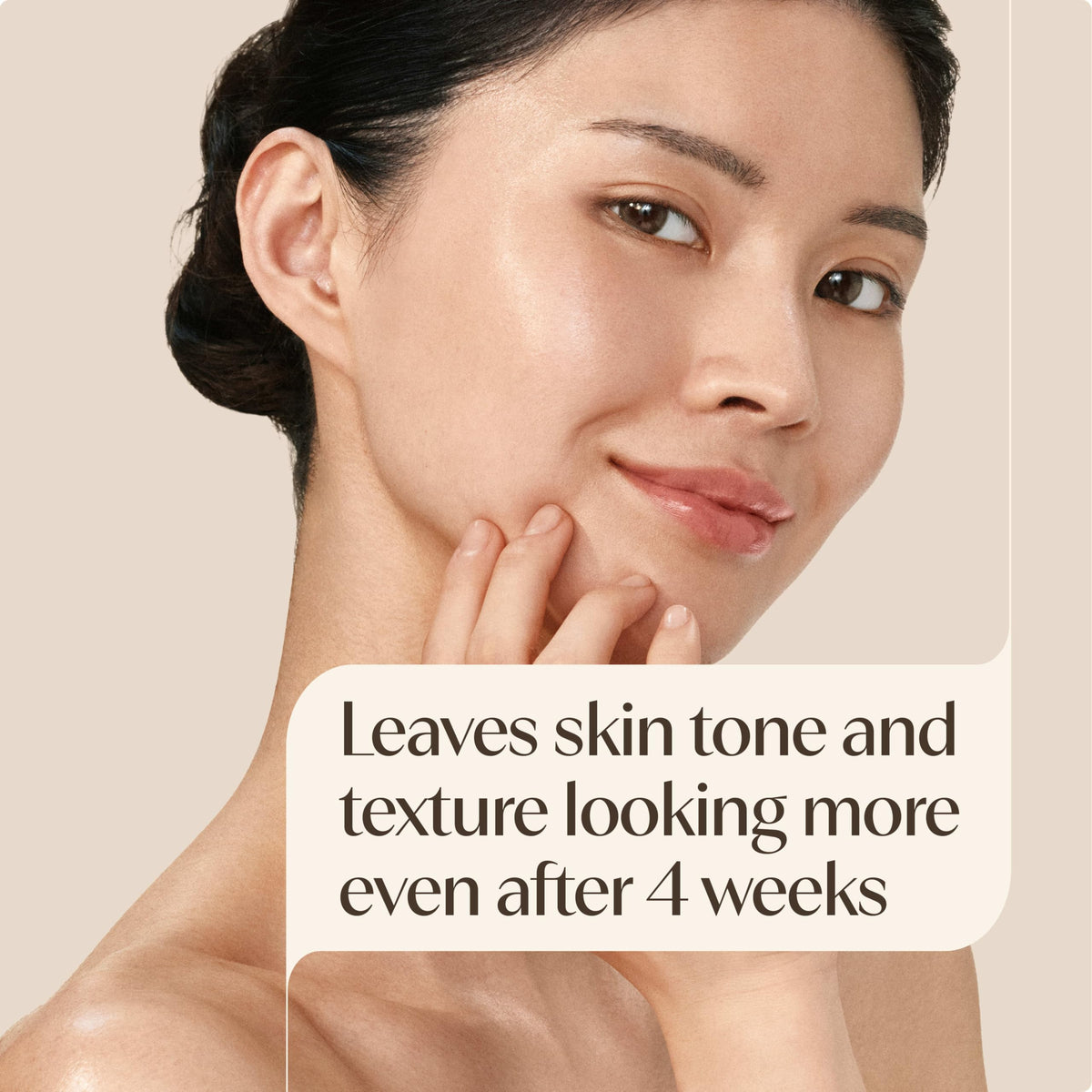 Aveeno cream on fingers demonstrating spreadability for easy application