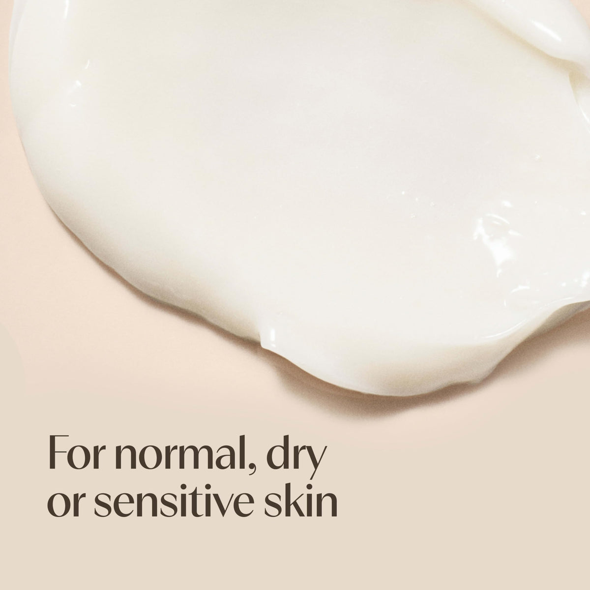 Aveeno face usage small amount illustrating gentle, non-greasy facial hydration