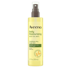 Aveeno front packaging showing bottle and branding for quick recognition and trust