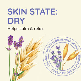 Aveeno applied to arm demonstrating moisturization and smoother-looking skin