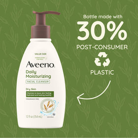 Aveeno in bathroom routine demonstrating daily use and convenience