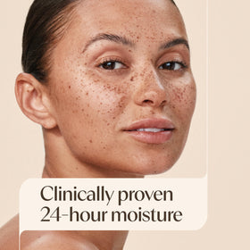 Visual of prebiotic oat ingredient emphasizing Aveeno soothing benefit