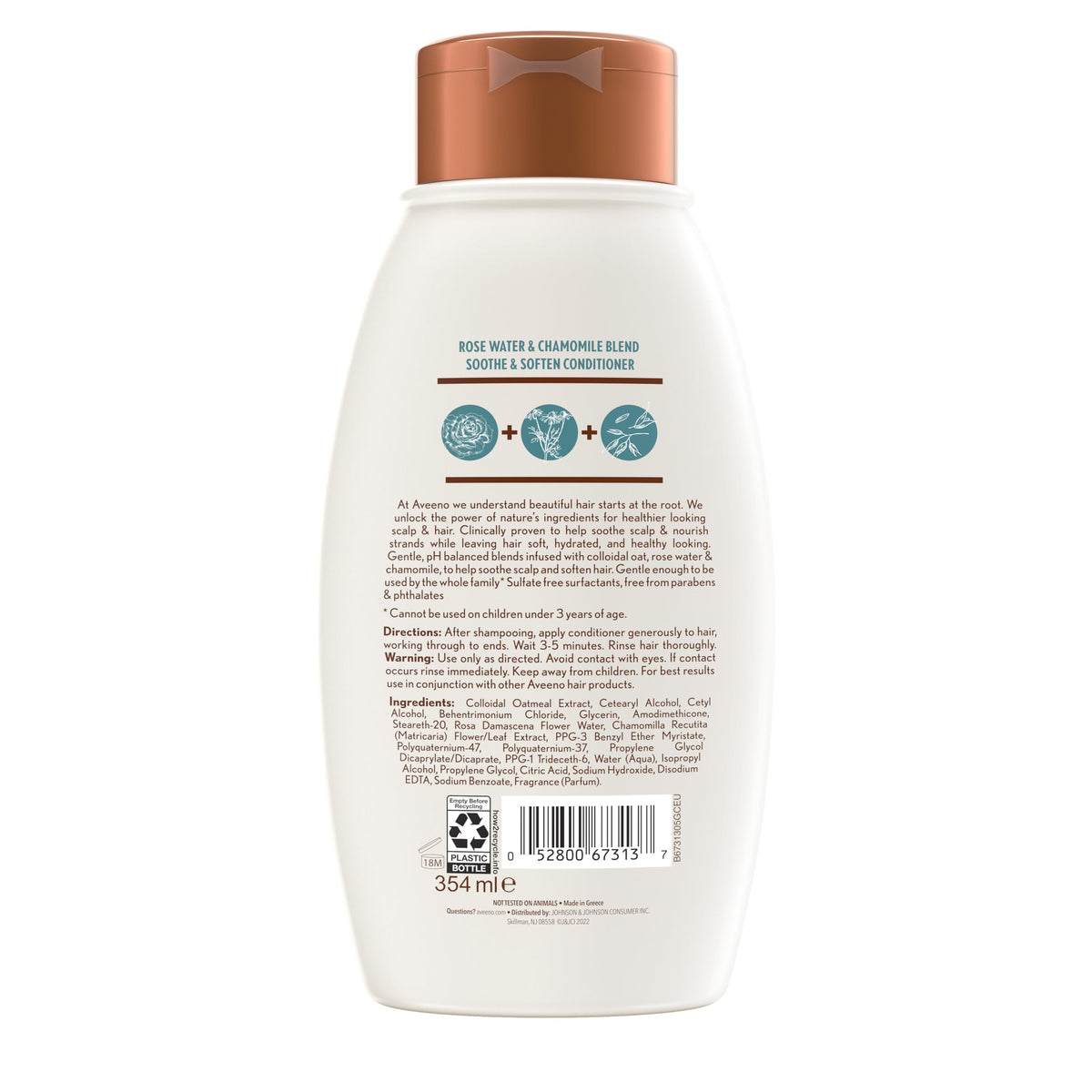 Aveeno oats mill scene evoking farm-to-shower sourcing and ingredient provenance