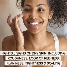Aveeno open balm texture close-up highlighting soothing, non-greasy finish