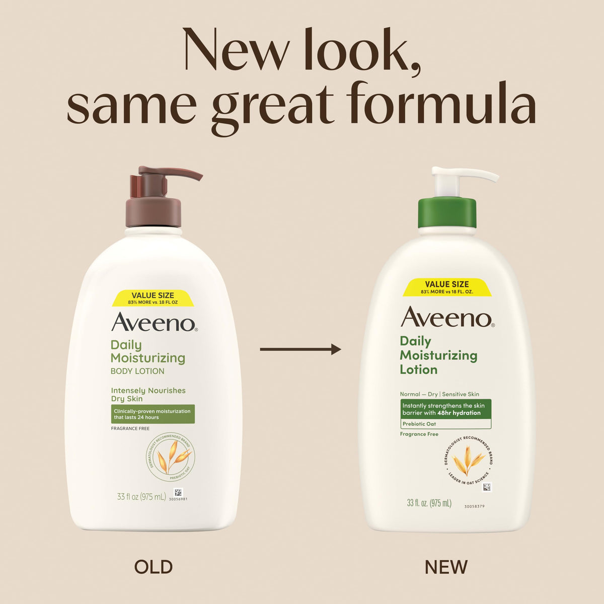 Aveeno lotion texture closeup demonstrating creamy, fast-absorbing hydration