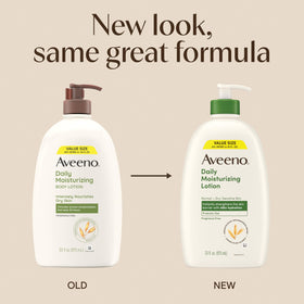 Aveeno lotion texture closeup demonstrating creamy, fast-absorbing hydration