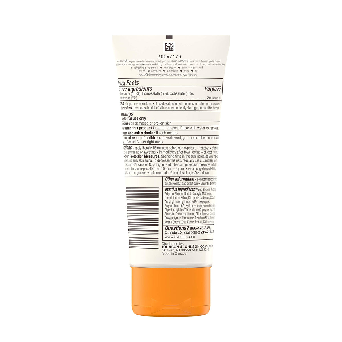 Aveeno prebiotic oat close-up highlighting moisturizing, skin-supporting benefit