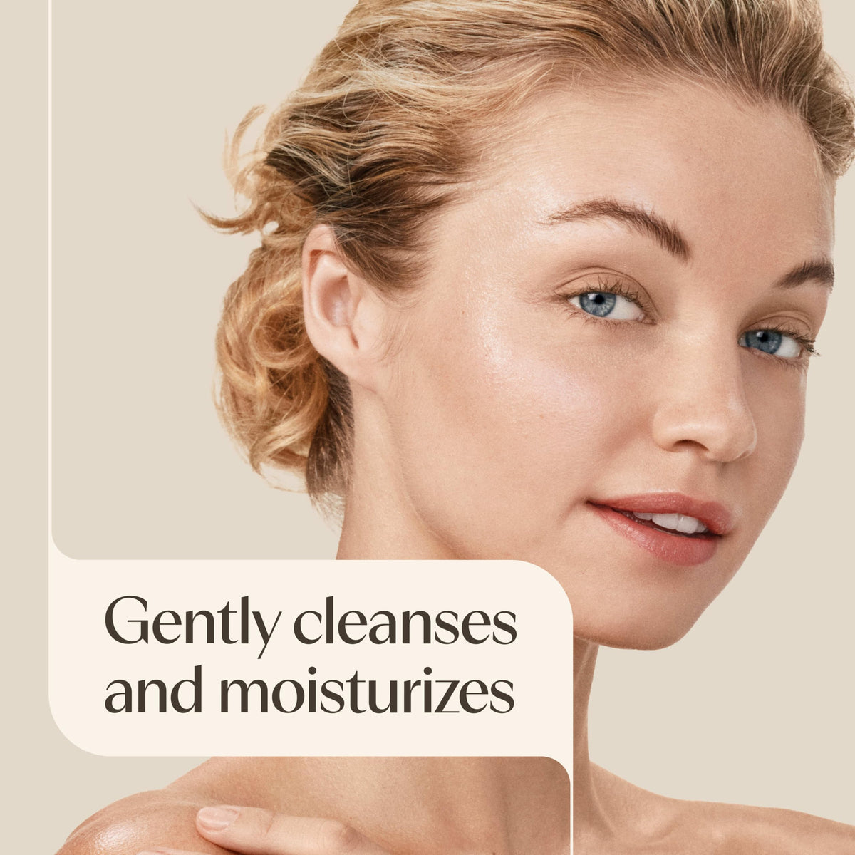 Aveeno close-up of soft foam texture for gentle cleansing
