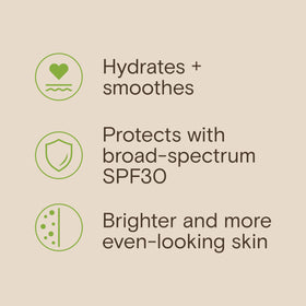 Aveeno cap detail showing hygienic dispenser and convenient use