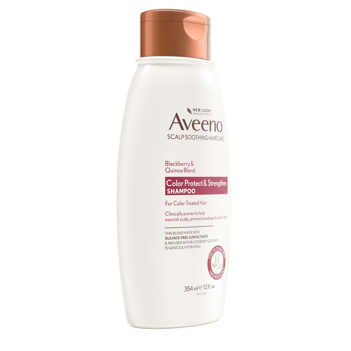 Aveeno shampoo and conditioner duo illustrating daily routine
