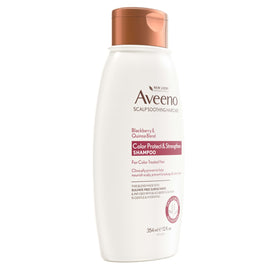 Aveeno shampoo and conditioner duo illustrating daily routine