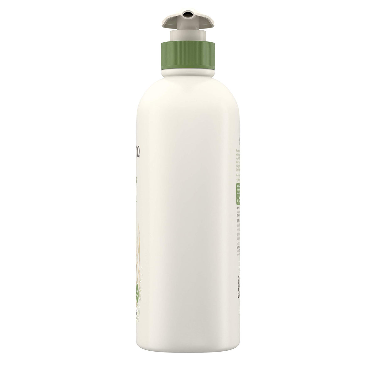 Aveeno size comparison next to towel showing 33 fl oz value and longevity