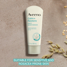 Aveeno tube inside a purse highlighting travel-friendly SPF protection