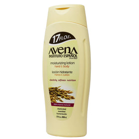 Avena Instituto Espanol applied to hands showing fast hydration and softness