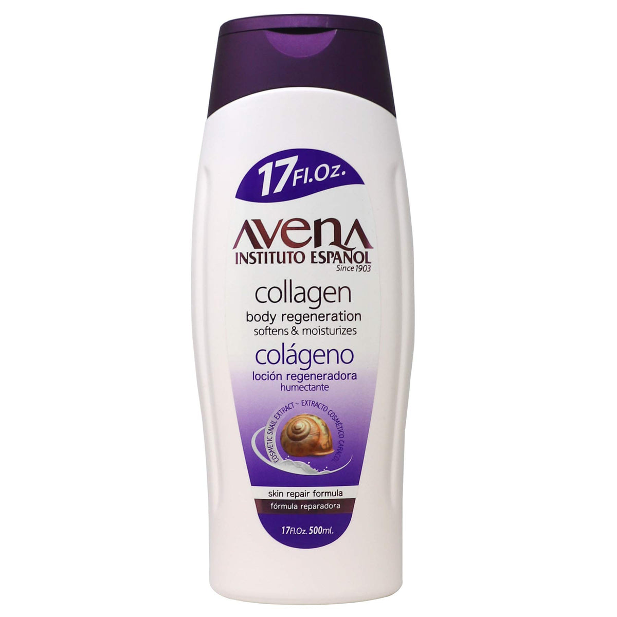 Avena Instituto Espanol pump dispenser detail for easy, controlled application benefit