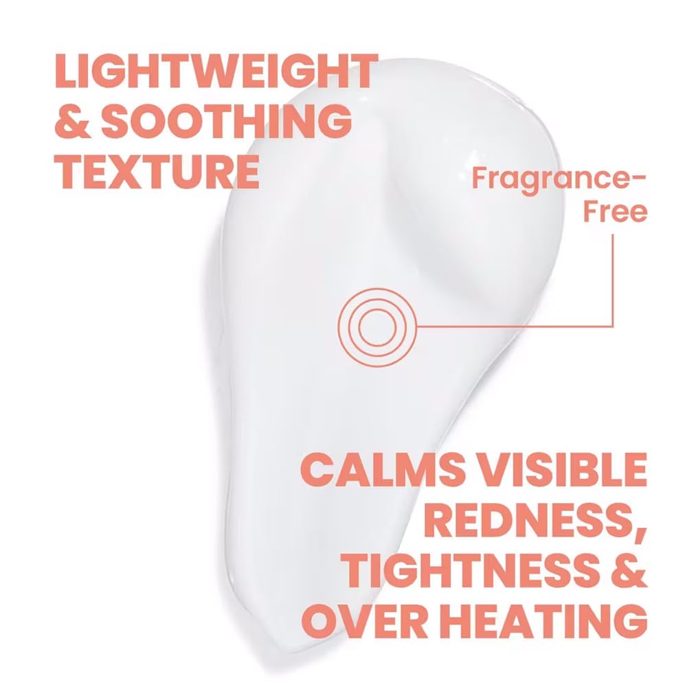 Avène application on face demonstrating gentle use to reduce redness