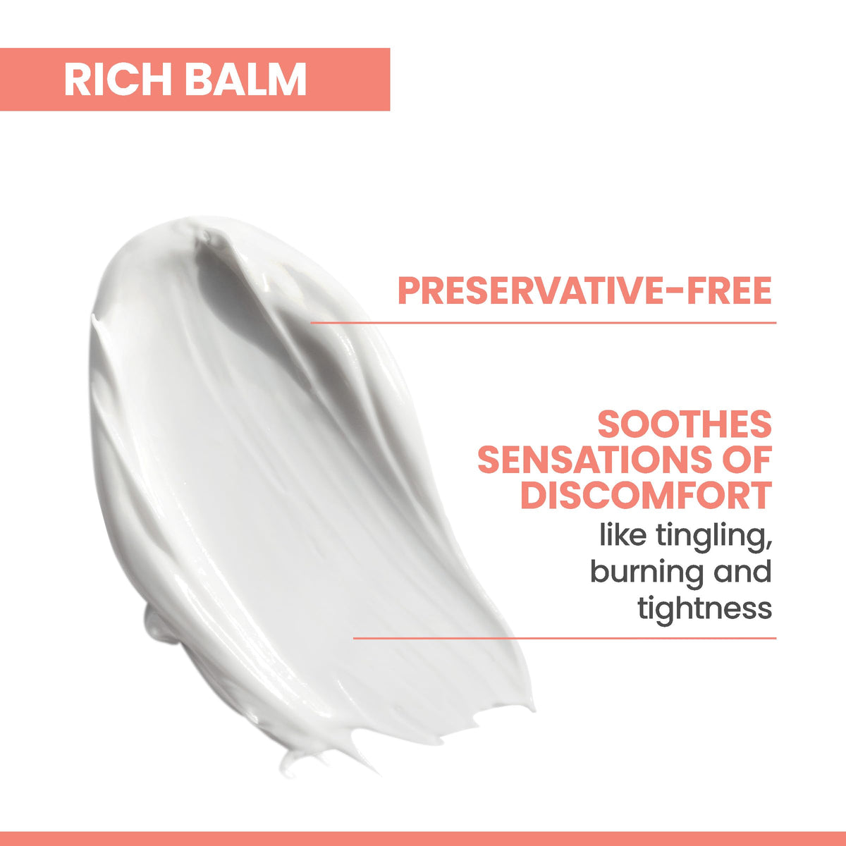 Eau Thermale Avène creamy balm texture on spoon for deep hydration