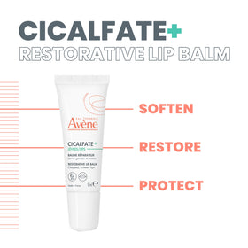 avène cicalfate application on lips demonstrating soothing effect and nonsticky finish
