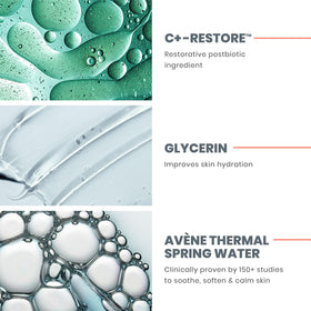 avène cicalfate label ingredient focus highlighting thermal spring water for gentle care