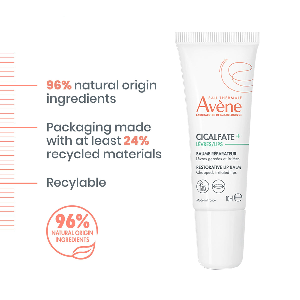 avène cicalfate lifestyle baby and parent using balm showing family‑safe soothing protection