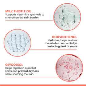 Eau Thermale Avène applied to hand demonstrating smooth spreadability and comfort