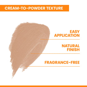 Eau Thermale Avène swatch on hand demonstrating tinted coverage and blendability