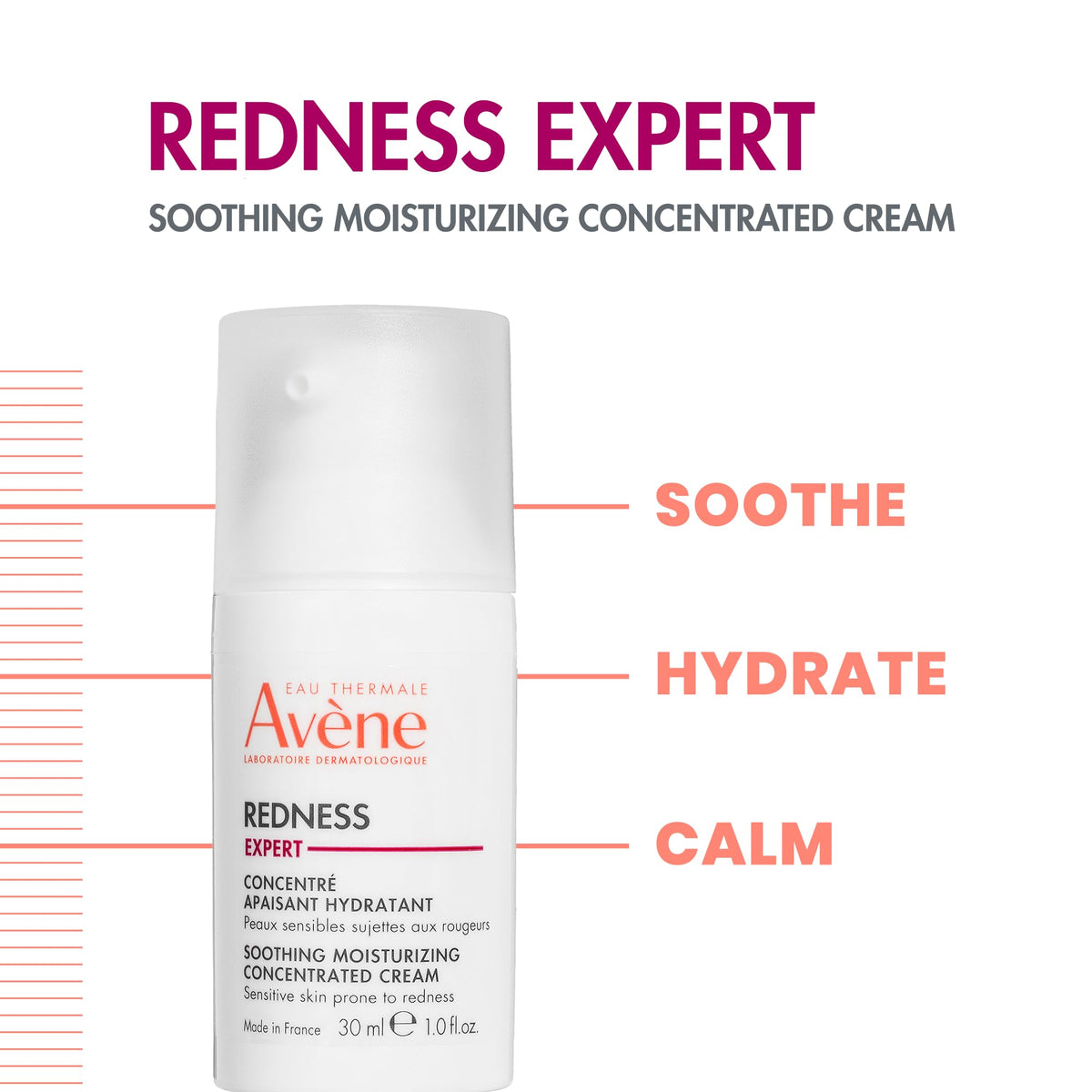Eau Thermale Avène cream texture close-up highlighting lightweight feel