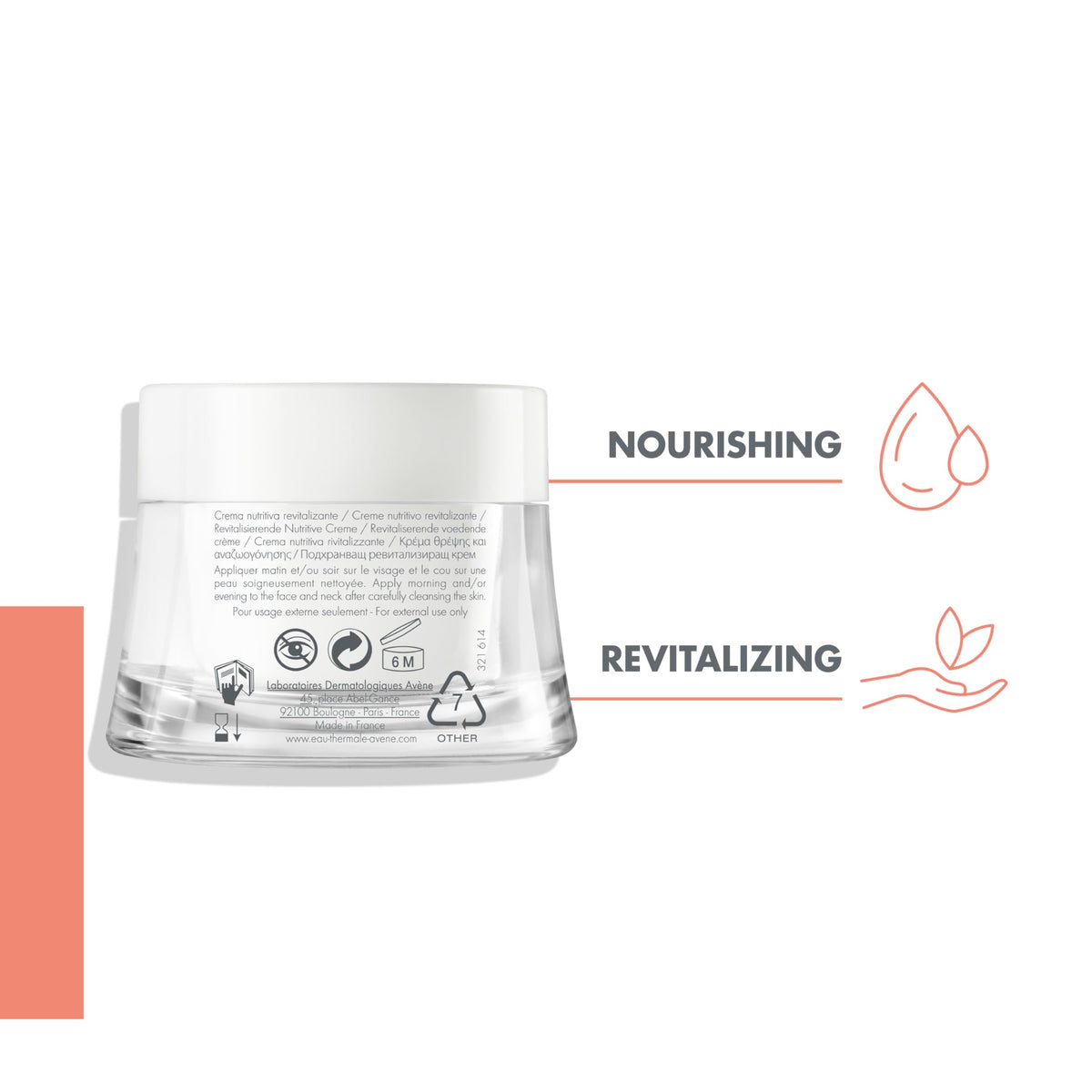 Avène cream on bathroom shelf in lifestyle scene for daily routine convenience