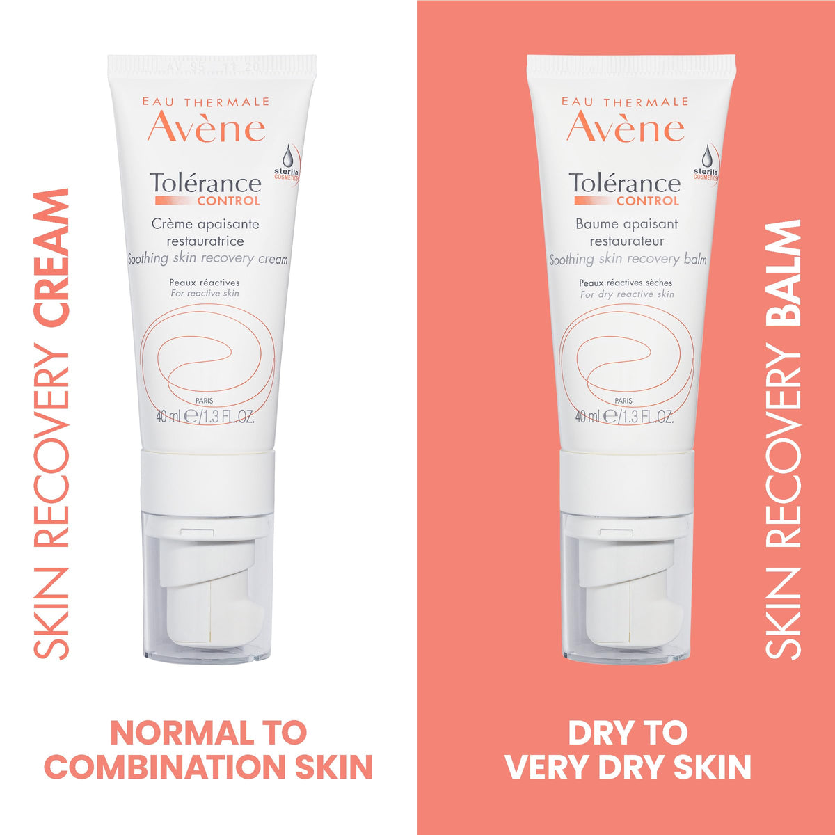 Eau Thermale Avène ingredients panel highlighting preservative-free formula