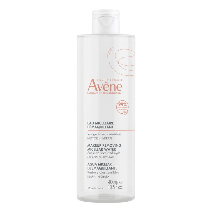 Avène front bottle view showing label and size for easy identification and trust