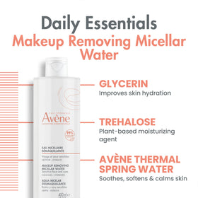 Eau Thermale Avène clear micellar drop texture highlighting gentle formula