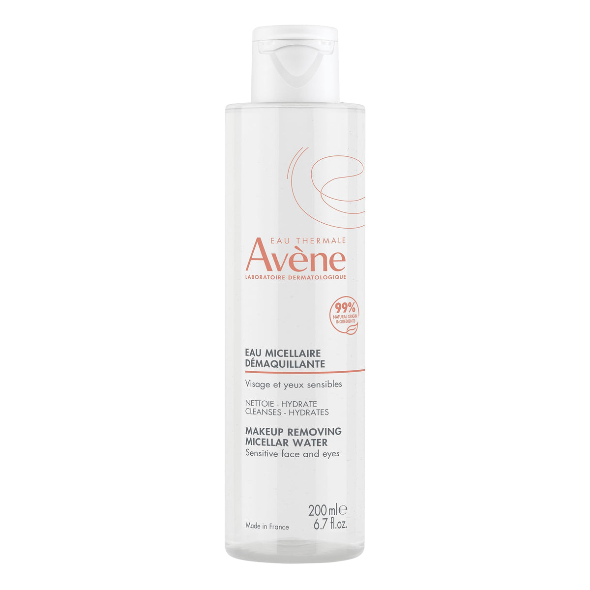 Eau Thermale Avène bottle front label showing product and benefits