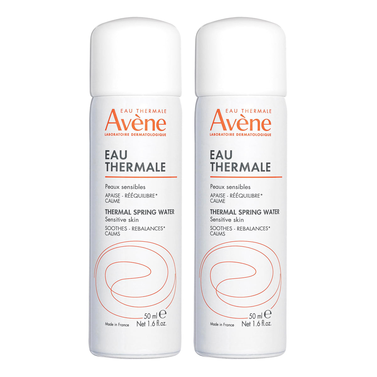 Eau Thermale Avène nozzle close-up demonstrating fine mist spray benefit
